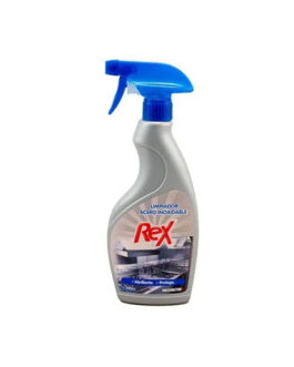 LIMPIADOR ACERO INOX. REX 500CC C/GATILLO